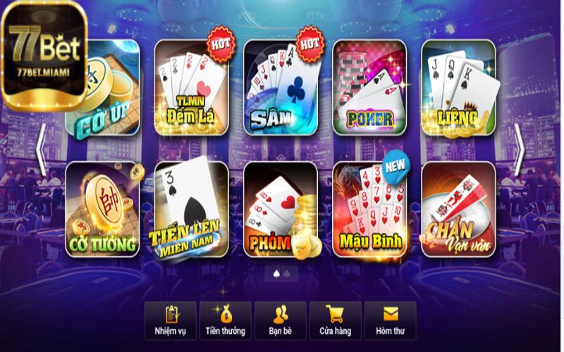 77Bet Game Bài - Nơi Hội Tụ Niềm Vui Và Cơ Hội Thành Công Tại Sao Nên Chọn 77bet Game Bài?