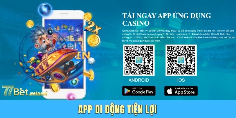 App di động tiện lợi